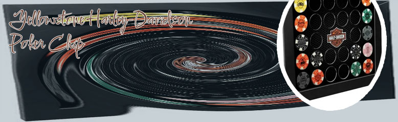 Harley davidson poker chips
