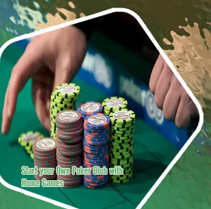 Online poker chips manager